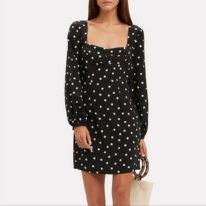 INTERMIX April Polka Dot Mini Dress
